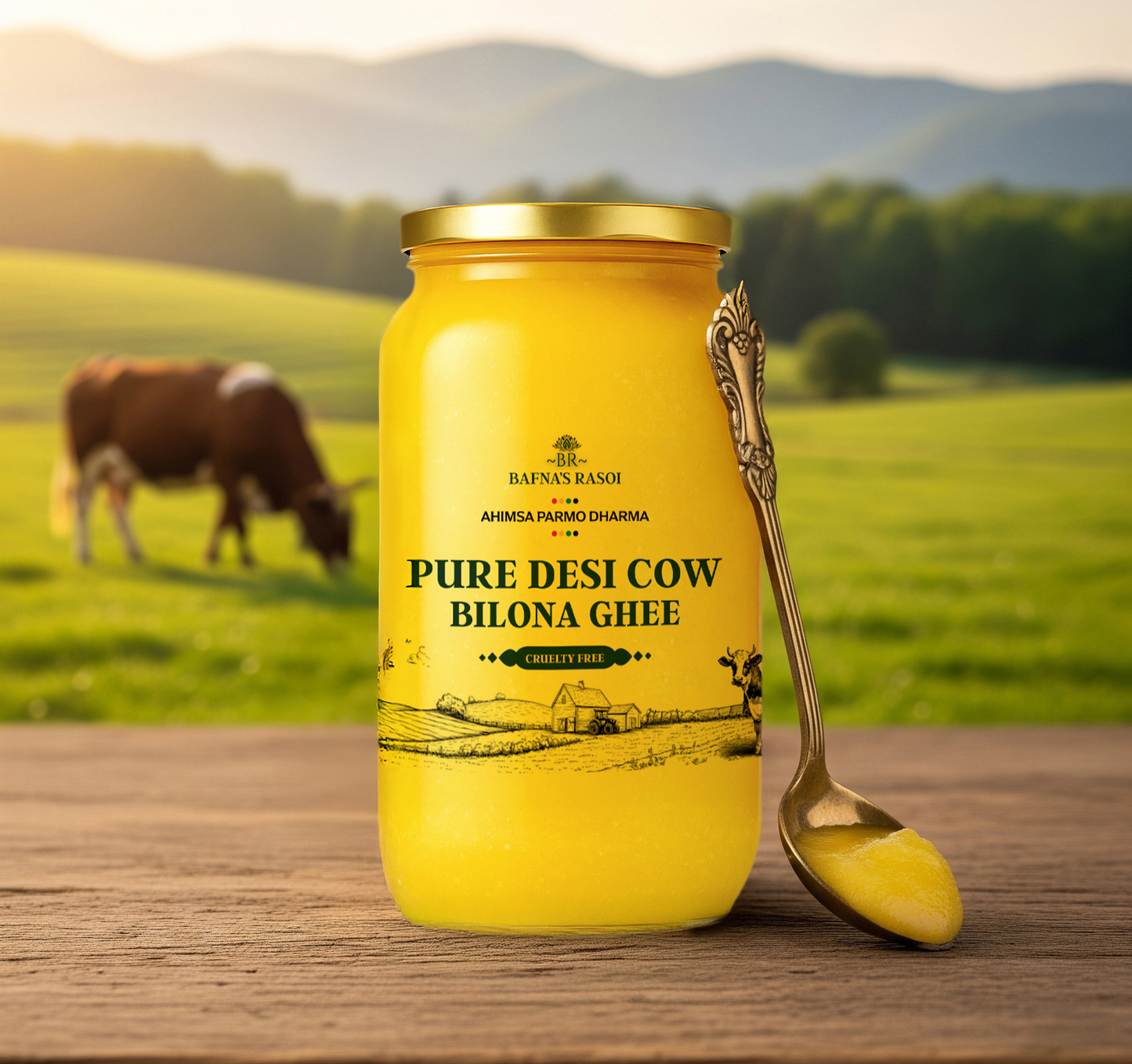 Pure Desi Cow Bilona Ghee